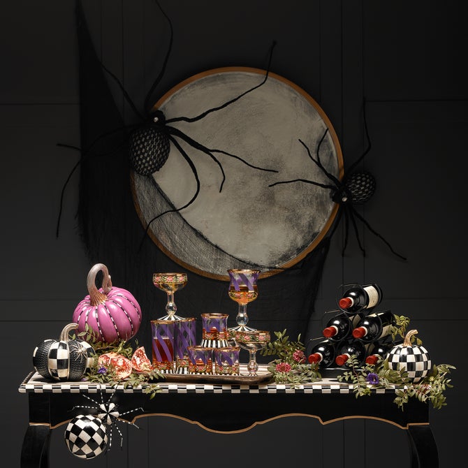 Plum Piped Pumpkin