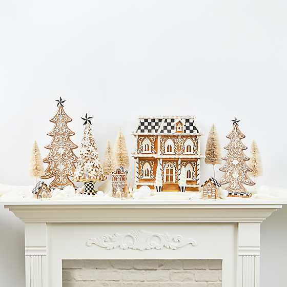 Gingerbread Illuminated Mini Houses, Set of 3