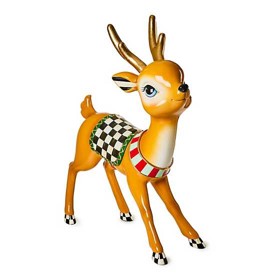 Granny Kitsch Check Trophy Deer