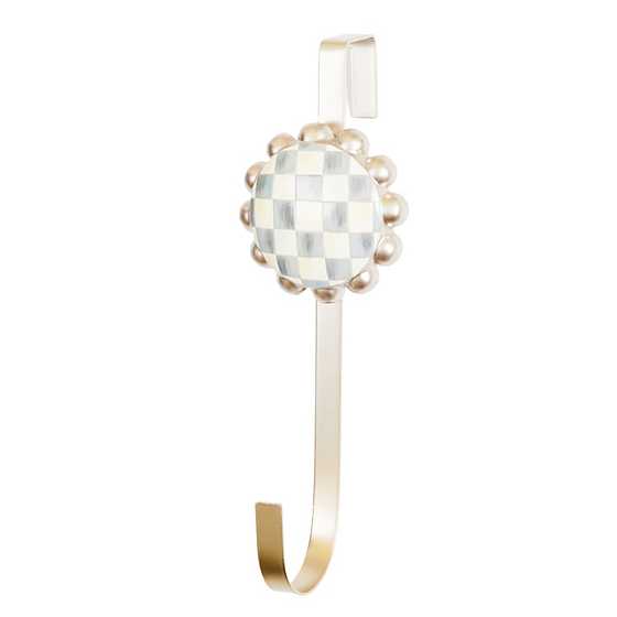 Sterling Check Wreath Hanger