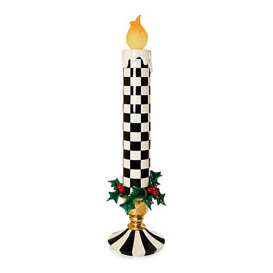 Courtly Illuminated Large Trophy Candle