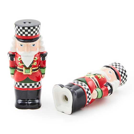 Classic Courtly Nutcracker Salt & Pepper Set