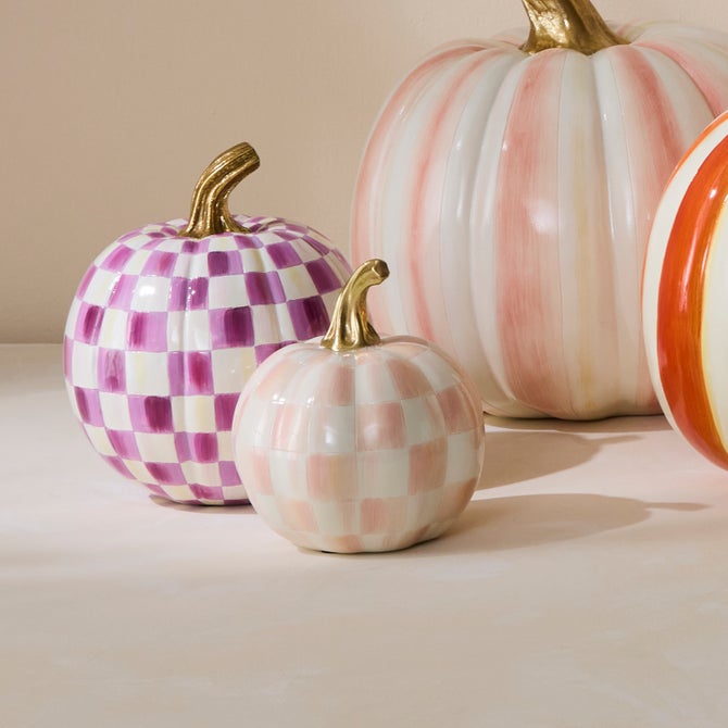Rosy Check Mini Pumpkin