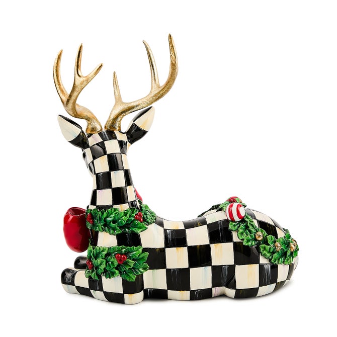 Holly Check Resting Deer