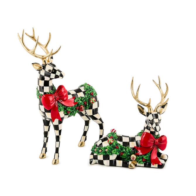 Holly Check Standing Deer