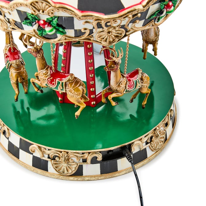 Merry Christmas Rotating Carousel