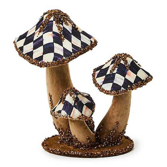 Autumnology Small Velvet Mushroom Trio