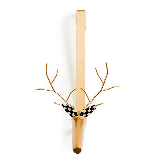 Capiz Deer Wreath Hanger