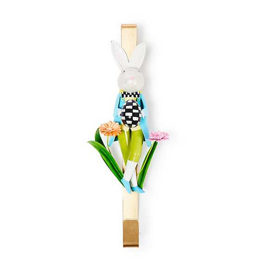 Calico Rabbit Wreath Hanger