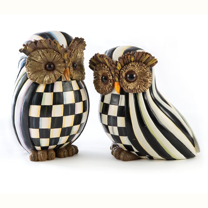 Courtly Check Owl