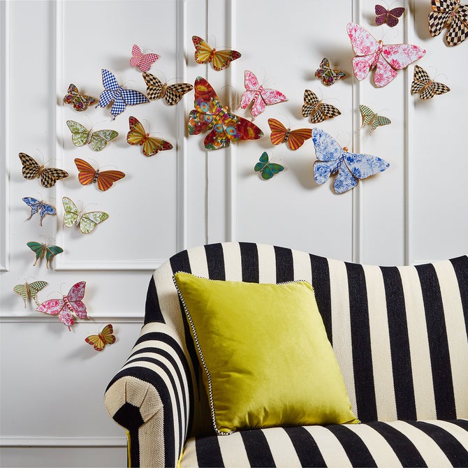 Butterfly Trio Wall Decor - Pond