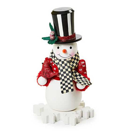 Cozy Christmas Snowman Nutcracker