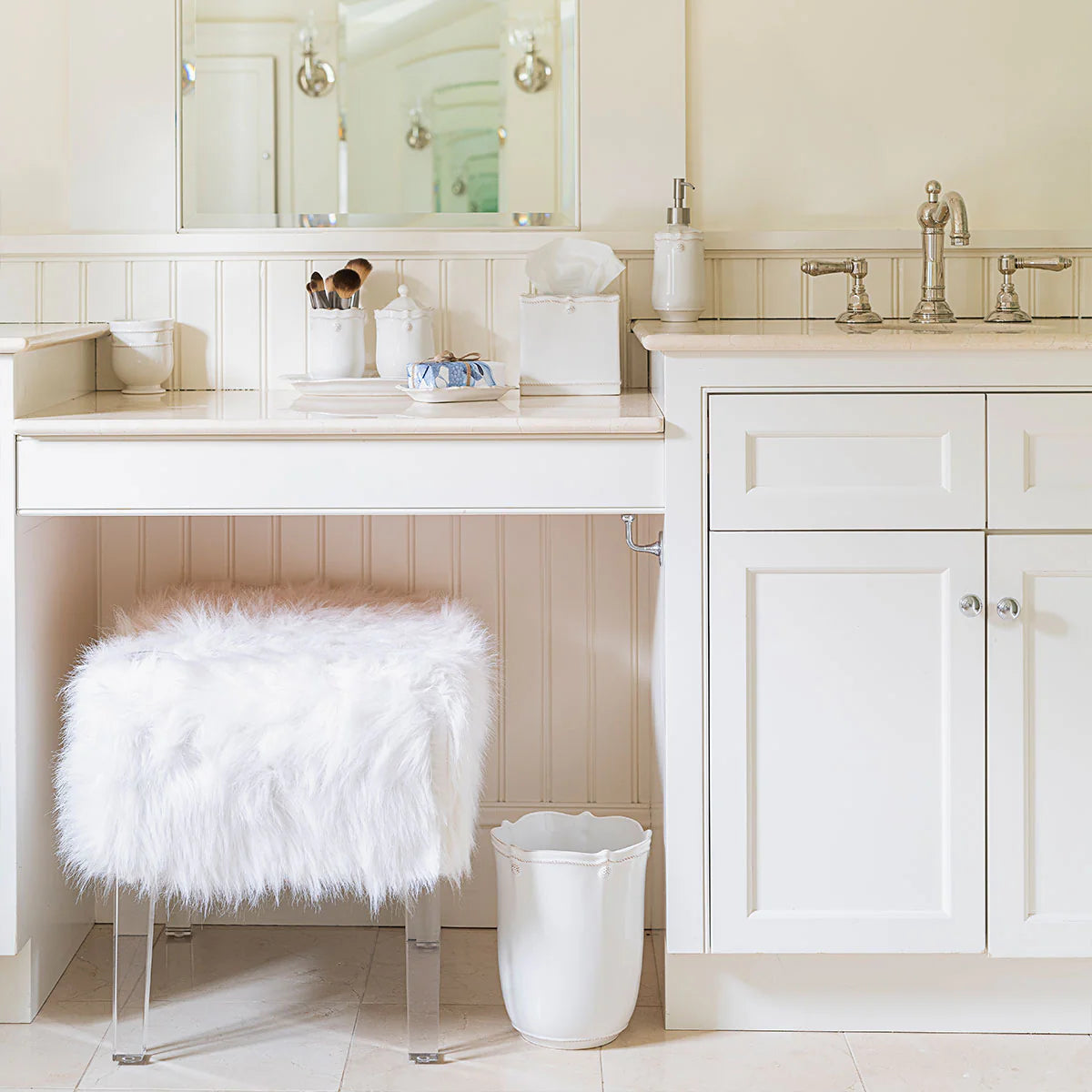 Berry & Thread  Kitchen Set/3pc - Whitewash