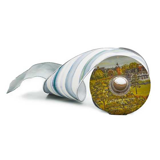 Sterling Check 4" Ribbon