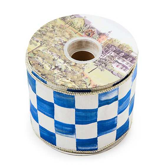 Royal Check 4" Ribbon