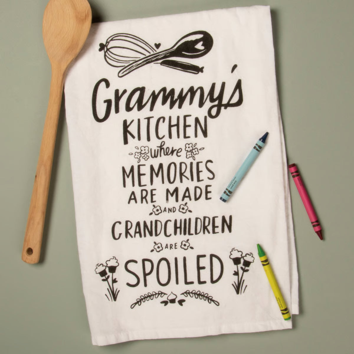 Grammy's Kitchen Where Memories Kitchen Towel