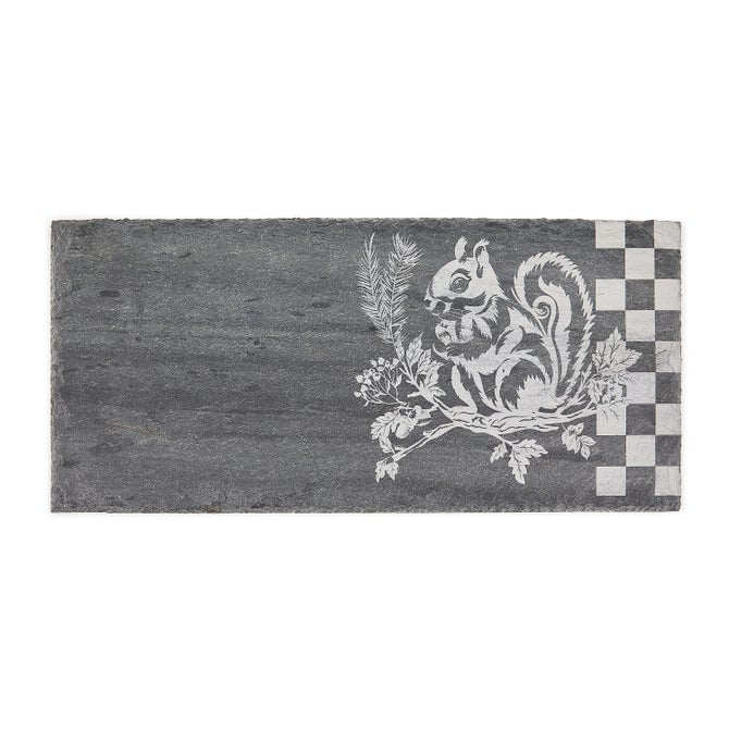 Squirrel Slate Serving Board