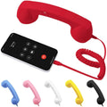 Red Retro Telephone Handset for iPhone