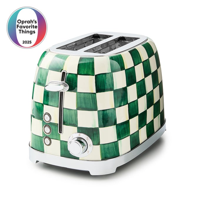 Emerald Check 2-Slice Toaster