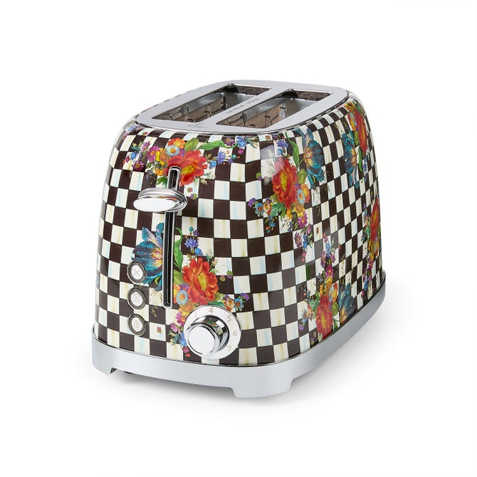Courtly Flower Market 2-Slice Toaster