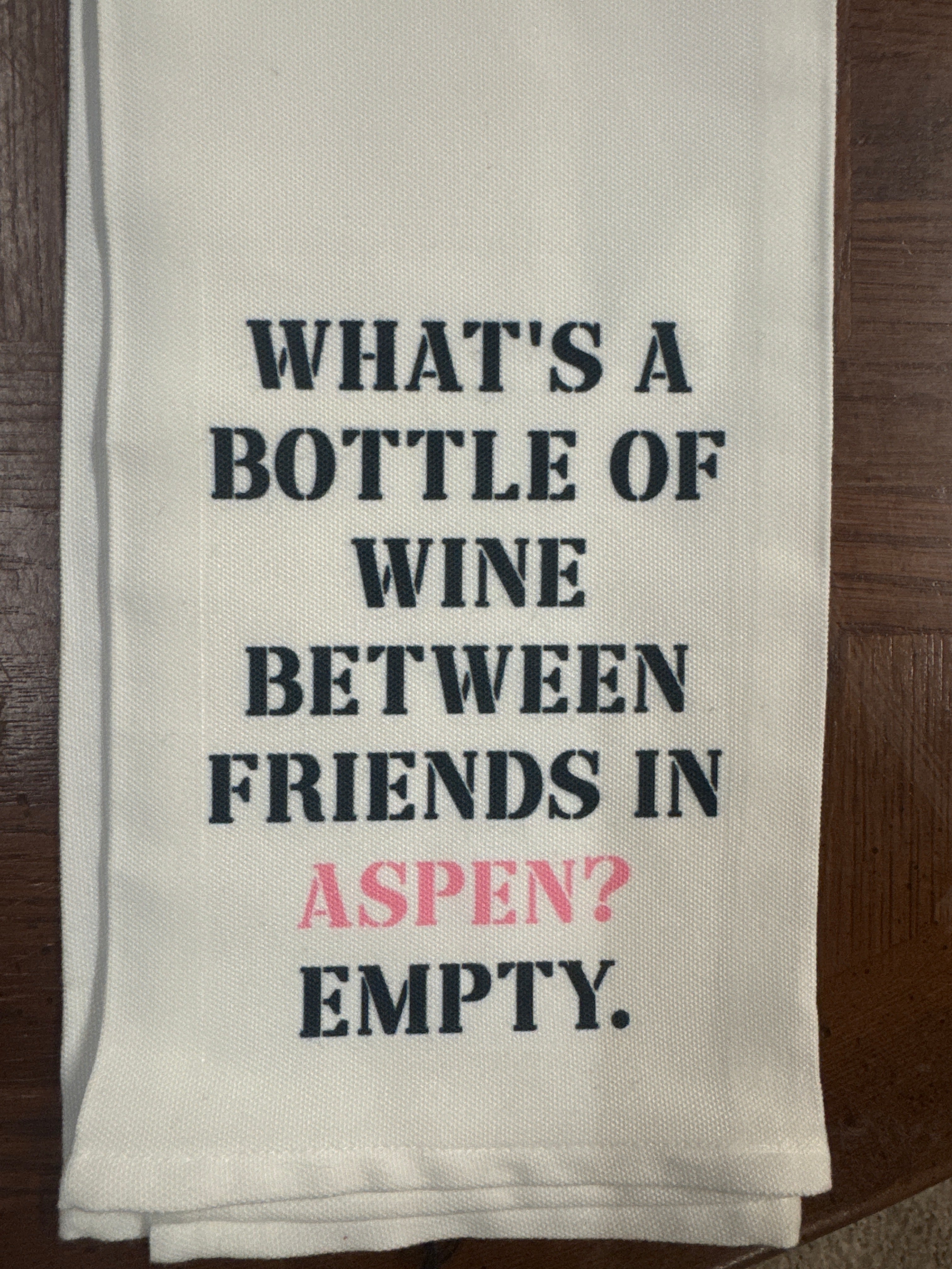 Wine in Aspen
