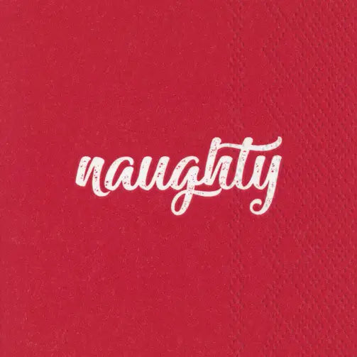 Paper Guest Towels 16 Count Naughty & Nice Christmas