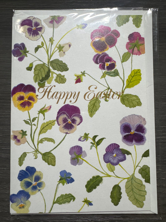 Happy Easter Floral Card