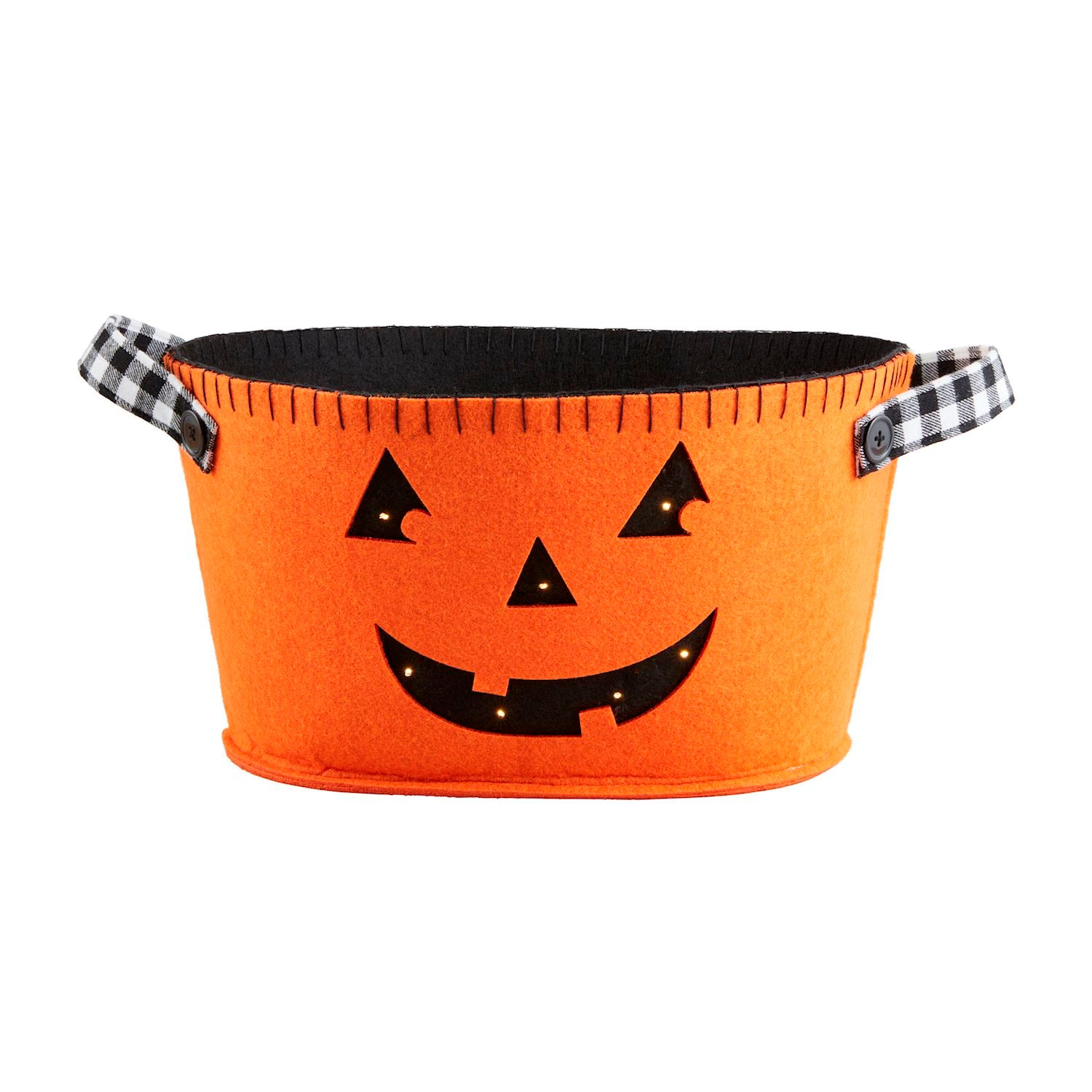 Reversible Ghost & Jack-O-Lantern Bucket