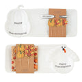 Pumpkin Hostess Tray Set