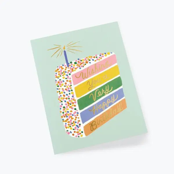 Cake Slice Birthday Card