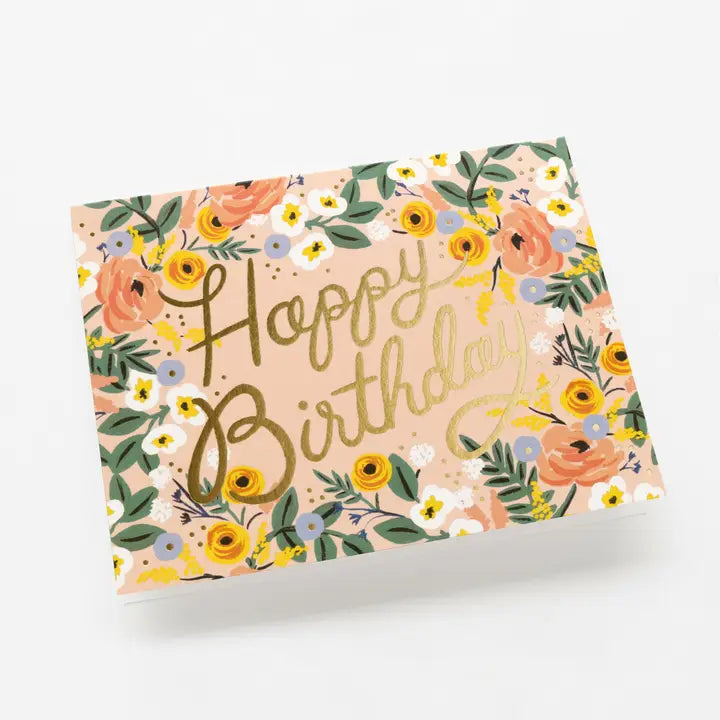 Rosé Birthday Card
