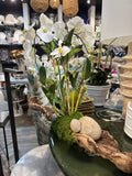 Tumble Log Double Orchid Custom Floral