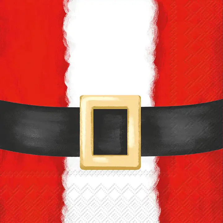 Paper Guest Napkins Pack of 20 Santa Suit Christmas