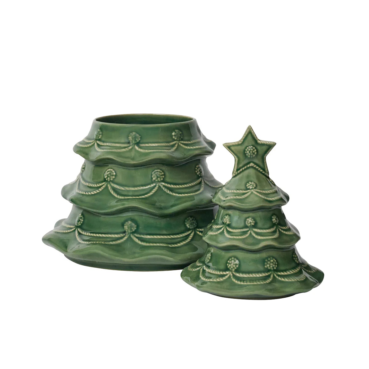 Christmas Tree Cookie Jar - Basil