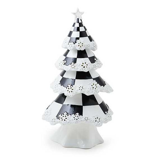 Courtly Illuminated Porcelain Tree