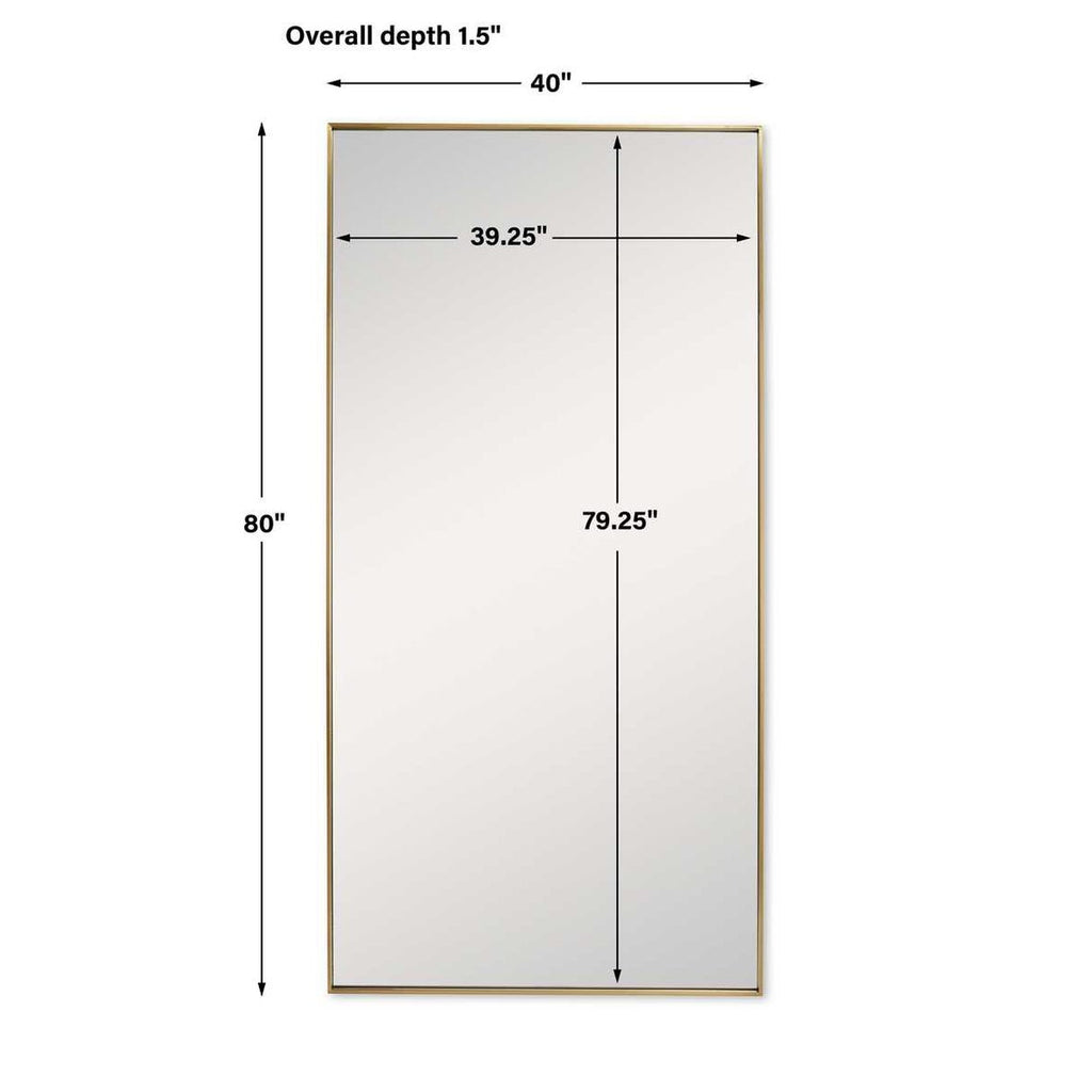Harland Mirror - Brass
