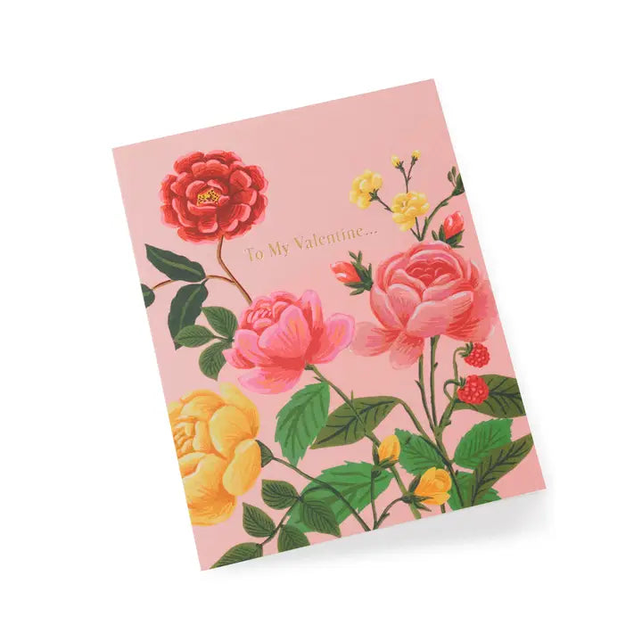 To My Valentine Card