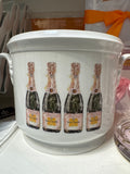 Champagne Bucket 4 Bottles Rose