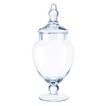 Clear Glass Round Jar 13.5"