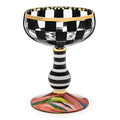 Carnival Black Coupe Glass