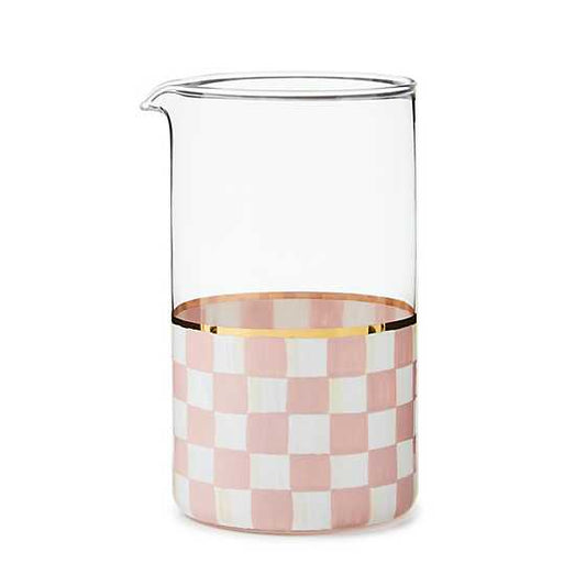 Rosy Check Mixing Glass