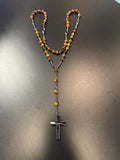 Tiger Eye Stone Rosary