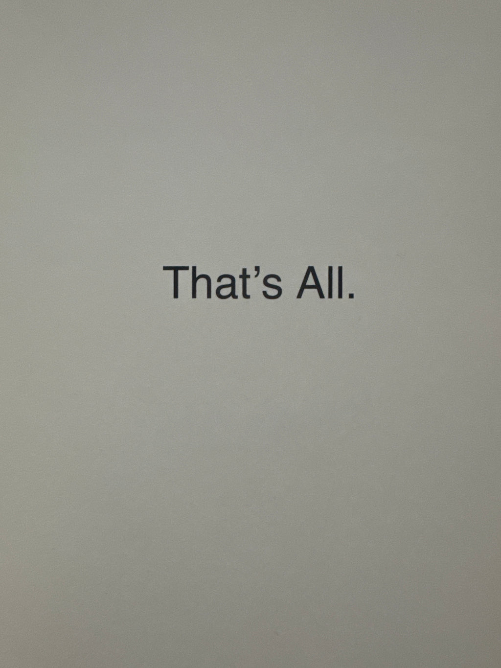 Deep Breaths. Big Sips. Card
