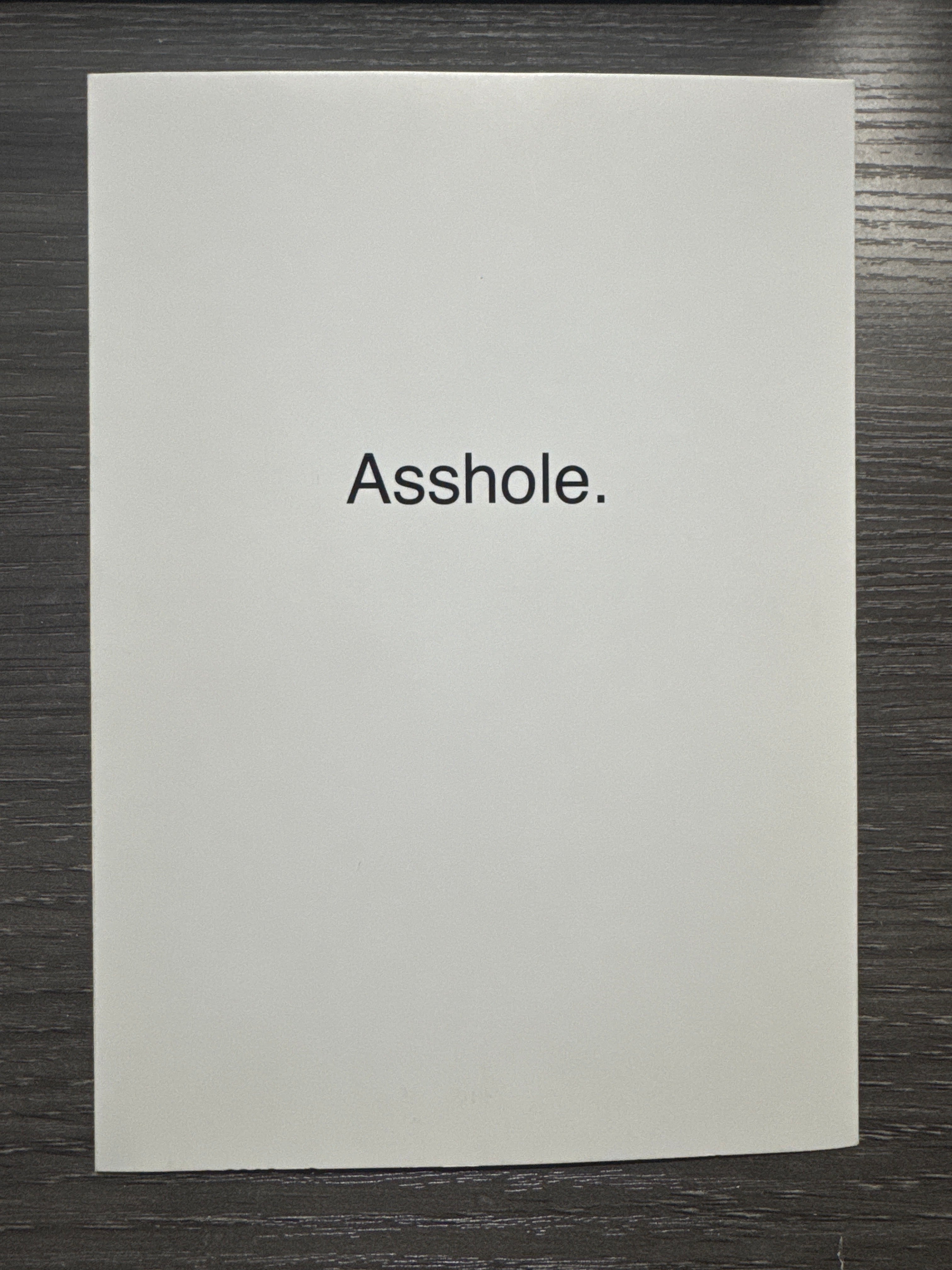 A Hole Card