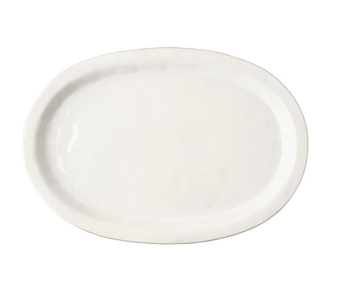 Puro 20" Platter - Whitewash