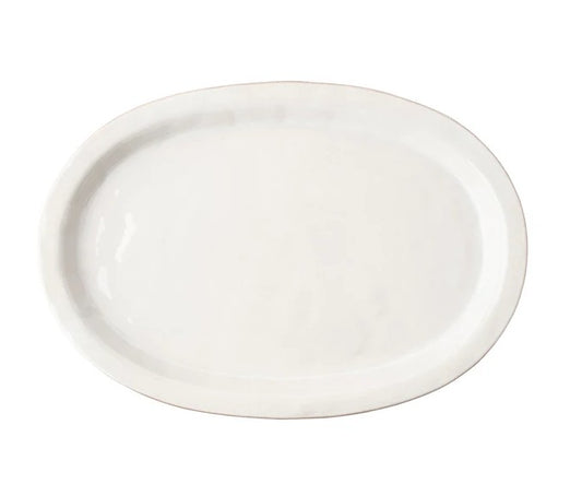 Puro 20" Platter - Whitewash