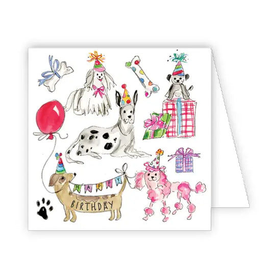 Party Pooches Enclosure Card
