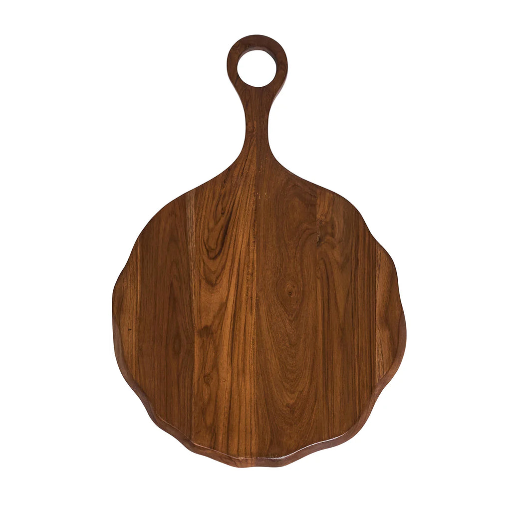 Puro Round Serving Board - Teak