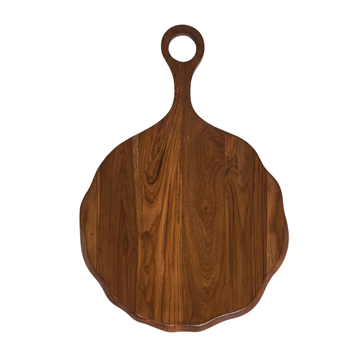 Puro Round Serving Board - Teak