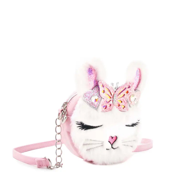 Miss Kiki Round Plush Crossbody Bag
